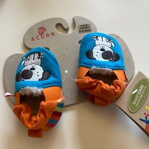 Baby acorn easy-on moc infant shoes